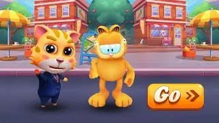 Cat runner VS Garfield rush new challenge \ best game 😎