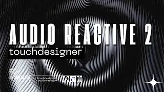Audio Reactive 2 - TouchDesigner | Redefine 3D Surfaces Using RayTK Wave Fields with Spiral Patterns