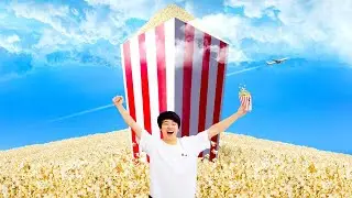 We popped 5 million kernels of popcorn