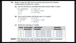 MAP4C - 7.0 - Mortgages and Annuities - INTRO - VIDEO