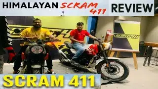 Brand New Royal Enfield Himalayan Scram 411 | Review | First Look | #Scram411 #royalenfield