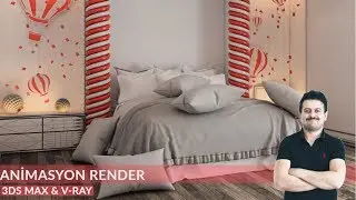 3Ds Max Animation Rendering | Render Video Format | Memduh Tanrıöver