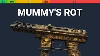 Tec-9 Mummy's Rot - Skin Float And Wear Preview