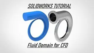 SolidWorks tutorial | Creation of Fluid Domain of Volute for CFD Simulation