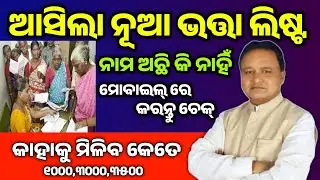 Madhu babu pension new list//ନାମ ଅଛି କି ନାହିଁ ଏମିତି କରନ୍ତୁ ଚେକ୍#pension