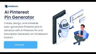 Auto Generate Pin Descriptions with AI on Circleboom! 