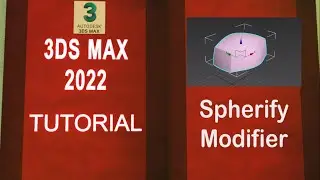 3DS MAX 2022 Full Course in HINDI/URDU..... Spherify Modifier