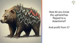 How do you know the uptrend has flipped to a downtrend?