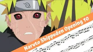 Naruto Shippuden Opening 10 (Flute)