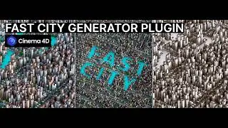 Fast City Generator for Cinema 4D | Almost Illegal