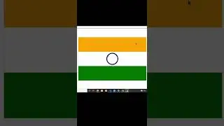 Creating Indian flag 🇮🇳with using python language 