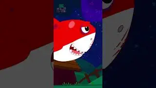 Scary Flying Shark #halloween #kidssongs #viralshorts #kidsshortsvideo