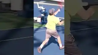 Tennis professionals teach their skills to others #newyork #tennis #watch