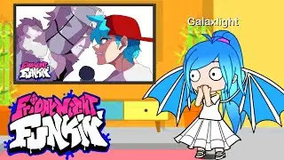 Friday Night Funkin' But It's Anime RUV Destroys BF │ Gacha Reaction