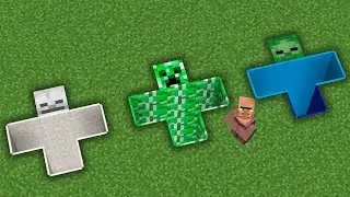 pit mobs + villager