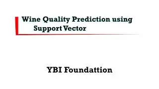 Wine Quality Prediction | Support Vector Machine | Real World Example | Python | Project | Hands-On