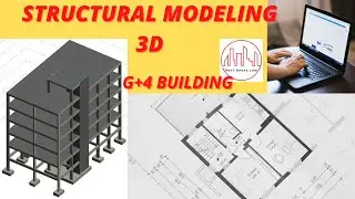 Structural Modeling of G+4 building in Revit Structure | 