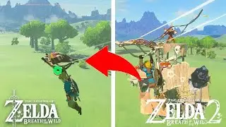 How To Find The Stone Talus Camp Scene From the BOTW 2 Trailer In BOTW