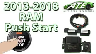 NEW Push Start Keyless Go RAM Kit Pt.1: 2013, 2014, 2015, 2016, 2017, 2018, 2019, 2020