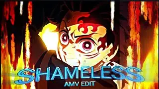 Demon Slayer - Tanjiro Amv Edit | Shameless |