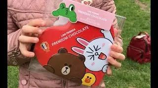 Распаковка подарка с Южной Кореи.💛