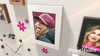 Michela Andreozzi. Creazione di video con foto a parete. 
