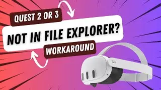 How to Import Video Files From Your Quest 3 Headset When it's Not Showing up in File Explorer