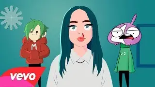 Billie Eilish - bad guy (cartoon version) - animation meme