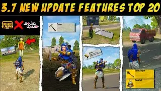 🤯Top 20 Secret Tips in 3.7 GOLDEN DYNASTY & RONDO MAP Squid Game Collaboration Stun Gun, kulhadi