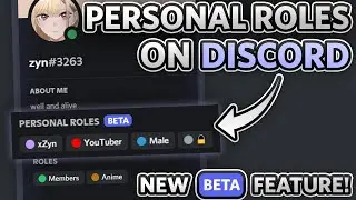 *PERSONAL* Roles on Discord!?