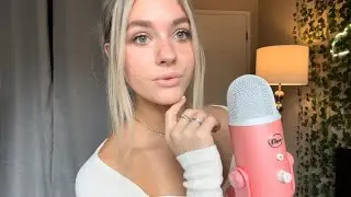 ASMR| Tingly Trigger Words (Ear to Ear Whisper) With Hand Visuals