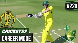 CRICKET 22 | CAREER MODE #220 | WORLD CUP FINAL! (unbelievable)