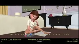|The Incredibles| Helen Parr/Elastigirl Test Animation with Sound Part 1