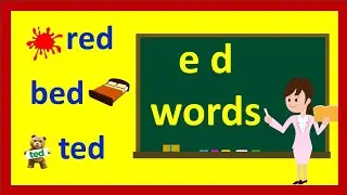 Word Family -ed | ed word family