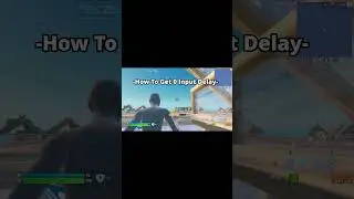 How to get 0 Input Delay ✅ #fortnite #settings #shorts