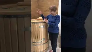 Отзыв Комаровой Анны на овальную кедровую разборную фитобочку