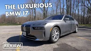 2023 BMW i7 xDrive60 interior and exterior walkaround review | Autoblog Garage