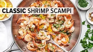 SHRIMP SCAMPI | An Easy 10-Minute Dinner Recipe!