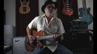 The Bel Airs - Mr  Moto - solo surf rock guitar cover by Simpsonelli