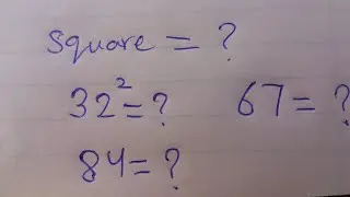 learn to square any 2 digit number | Math tricks and tips #math #maths #ssc #tips