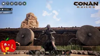 Conan Exiles Ep 3 -  Carpenter Thrall location
