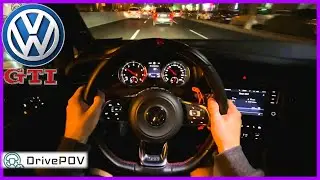 2016 STAGE 1 VW Golf MK7 GTI Performance Pack 2.0 TSI | 315HP-454NM | NIGHT CITY CRUISE | #DrivePOV