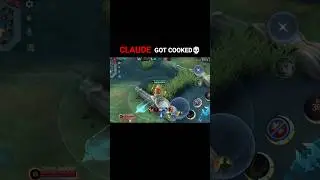 CLAUDE GOT COOKED💀(Target Lock 1 Hit Delete) #mlbb #aldous