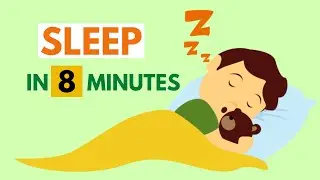 How To Fall Asleep | How To Sleep Fast In 8 Minutes
