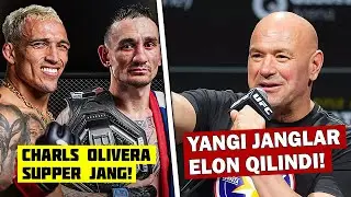 CHARLS OLIVERA YANGI REYRINGDA KO‘TARILDI! ARMAN VS XUKER JANGI TASDIQLANDI!