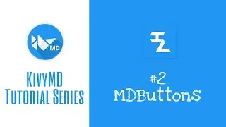 How to create MDButtons in KivyMD | Kivymd tutorial series -2 | #kivy #pydroid3 #kivymd #CodeWithhn