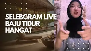 #LIVE Jilbab Manis Pakai Baju tidur Hangat