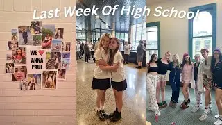 vlog: Last Week Of High School (graduation, muck up week)