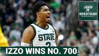MSU basketball blasts UM in second half, secures win No. 700 for Tom Izzo; Jaden Akins goes nuclear