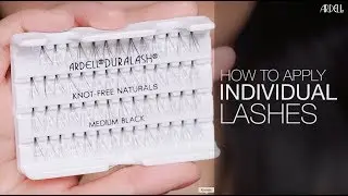 How to Apply Individual Lashes ft. Jade Munson